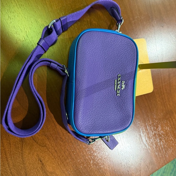 Coach Vibrant Purple and Blue Crossbody Bag
Purple - Picture 6 of 11